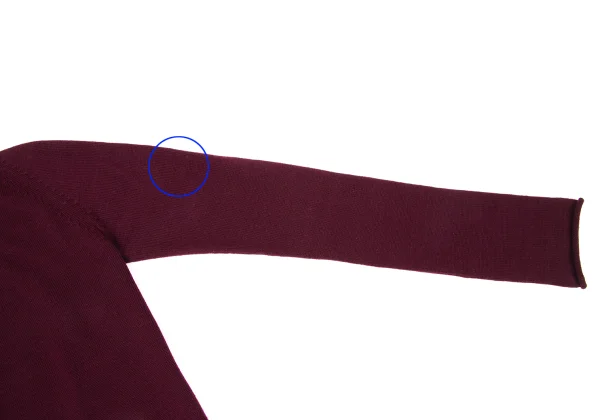 Y's Wool Turtle Neck Knit Sweater K-172646_007