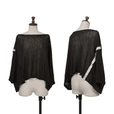Y's Linen Tab Line Dolman Knit Top