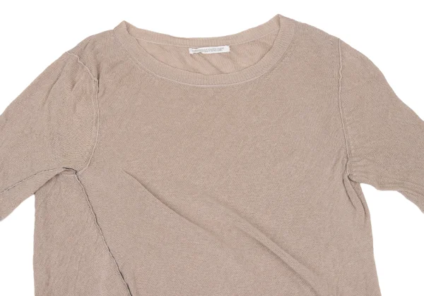 Y's Hemp Cotton Twisted Knit Top K-172649_003