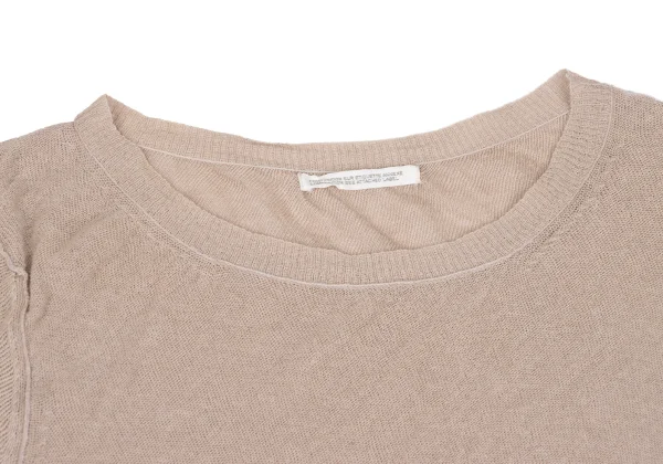 Y's Hemp Cotton Twisted Knit Top K-172649_004