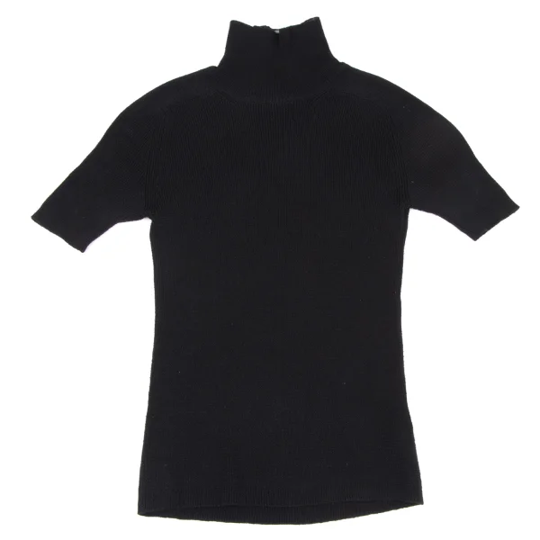Y's Cotton Nylon Turtle Neck Knit Top K-172650_002