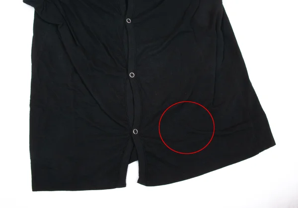 Y's Cotton Jersey Snap Button Vest K-172652_007