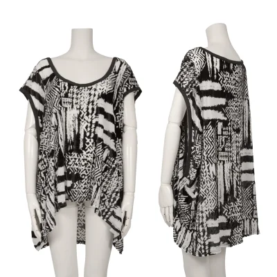 LIMI feu Opal Printed Wide Sleeveless Top