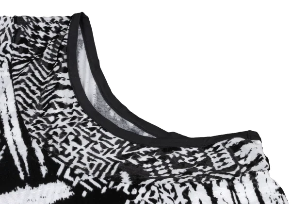 LIMI feu Opal Printed Wide Sleeveless Top K-172655_005