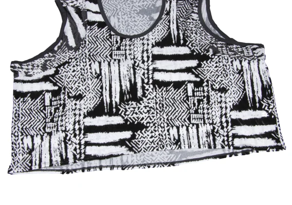 LIMI feu Opal Printed Wide Sleeveless Top K-172655_006
