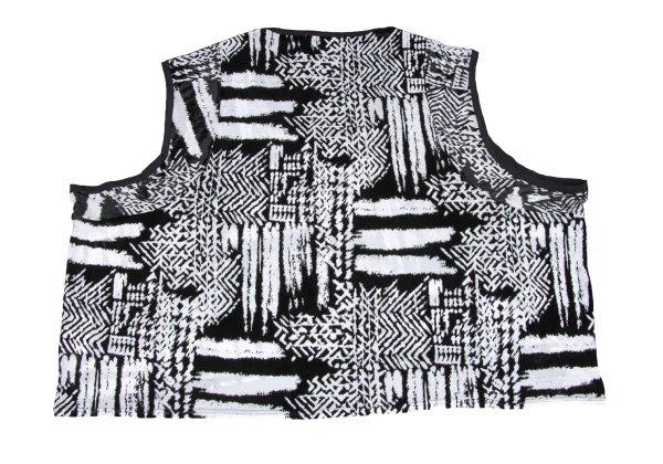 LIMI feu Opal Printed Wide Sleeveless Top K-172655_009