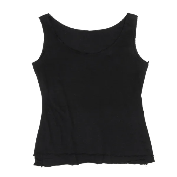 ISSEY MIYAKE Cut-off Layered Tank Top K-172657_002