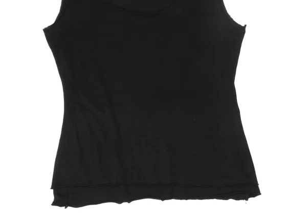 ISSEY MIYAKE Cut-off Layered Tank Top K-172657_006