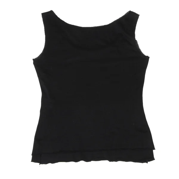 ISSEY MIYAKE Cut-off Layered Tank Top K-172657_009