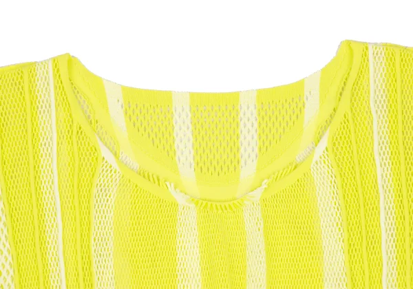 ISSEY MIYAKE A-POC INSIDE Striped Print Mesh Sleeveless Top K-172658_004