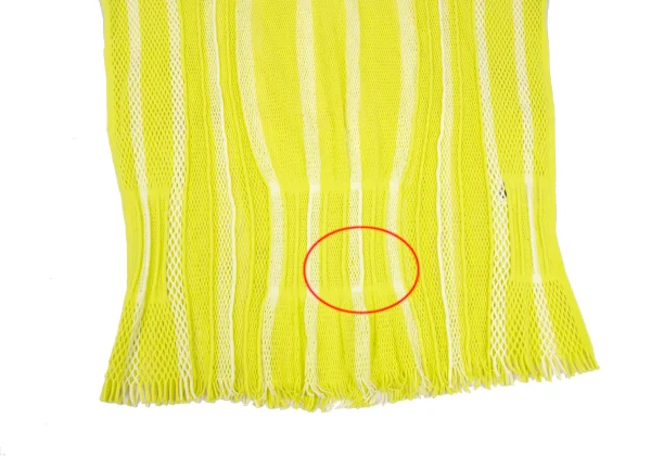 ISSEY MIYAKE A-POC INSIDE Striped Print Mesh Sleeveless Top K-172658_007