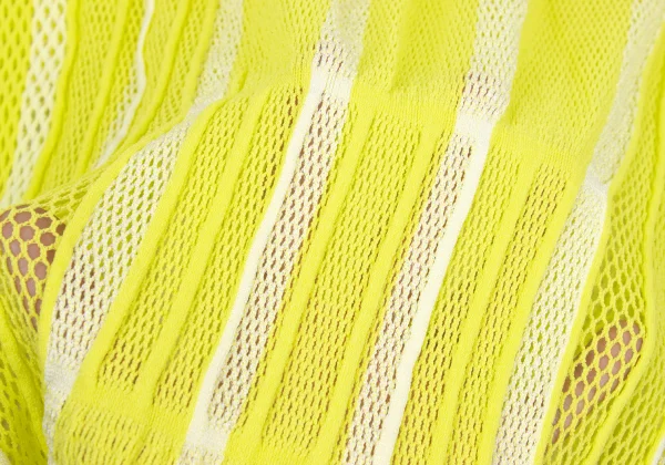 ISSEY MIYAKE A-POC INSIDE Striped Print Mesh Sleeveless Top K-172658_011