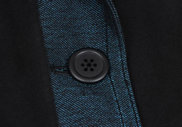 ISSEY MIYAKE A-POC Dyed Cotton Blend Switching Design Jacket K-172665_008