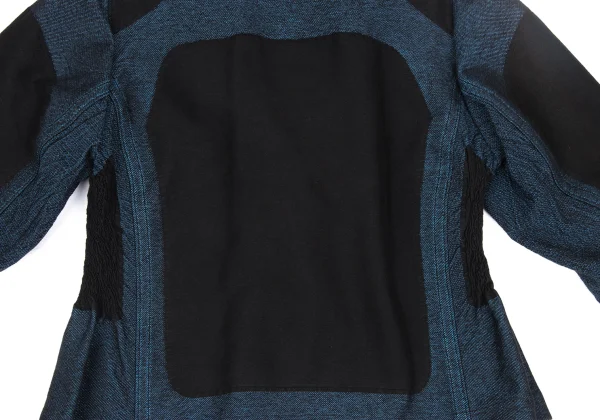 ISSEY MIYAKE A-POC Dyed Cotton Blend Switching Design Jacket K-172665_012