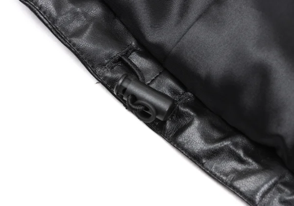 ISSEY MIYAKE Double Zip Stand-collar Coated Coat K-172667_014