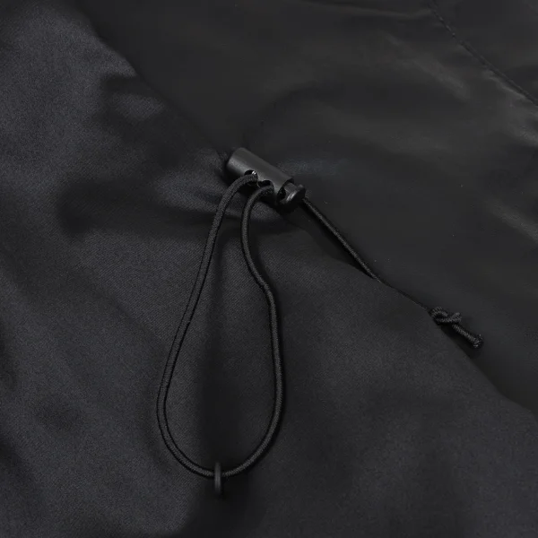 ISSEY MIYAKE Double Zip Stand-collar Coated Coat K-172667_015