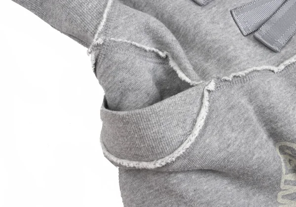 ISSEY MIYAKE AYA TAKANO Space-Print Belted Faux Fur Padded Sweatshirt Jacket K-172668_009