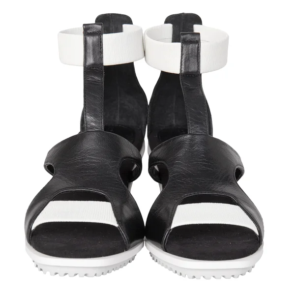 ISSEY MIYAKE Metal & Wood Heel Sandal K-172672_004