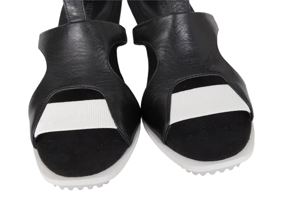 ISSEY MIYAKE Metal & Wood Heel Sandal K-172672_005