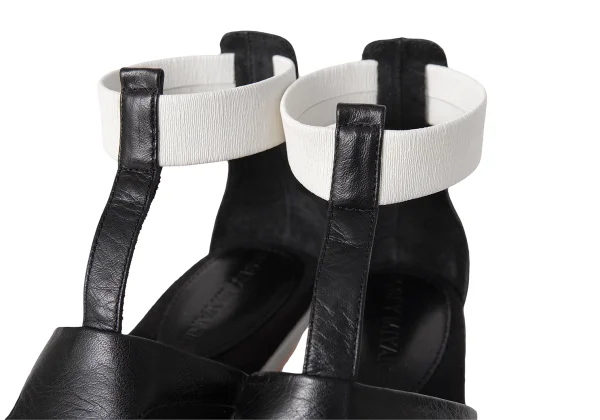 ISSEY MIYAKE Metal & Wood Heel Sandal K-172672_006