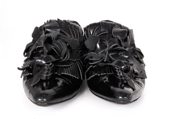 ISSEY MIYAKE FETE Motif Design Patent Leather Shoes K-172673_004