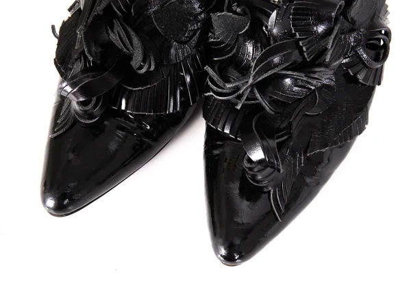 ISSEY MIYAKE FETE Motif Design Patent Leather Shoes K-172673_006