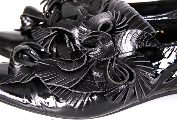 ISSEY MIYAKE FETE Motif Design Patent Leather Shoes K-172673_008