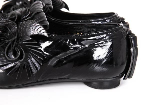 ISSEY MIYAKE FETE Motif Design Patent Leather Shoes K-172673_009