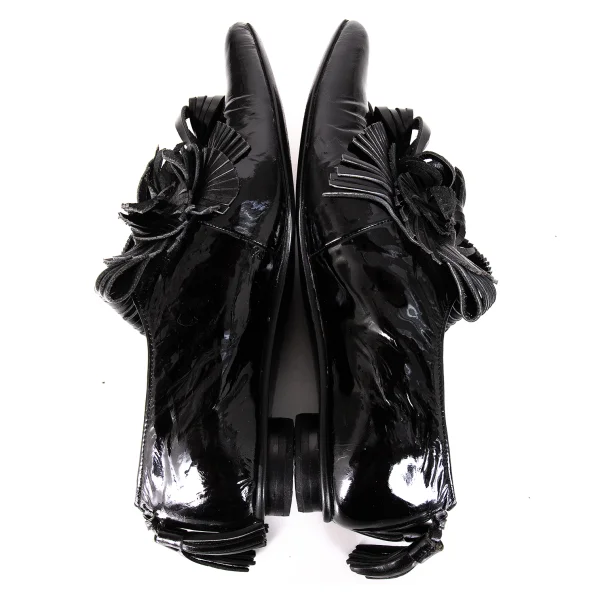 ISSEY MIYAKE FETE Motif Design Patent Leather Shoes K-172673_010
