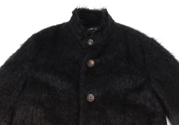 ISSEY MIYAKE PERMANENTE Wool Gradation Shaggy Coat K-172678_003