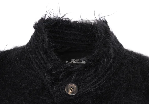 ISSEY MIYAKE PERMANENTE Wool Gradation Shaggy Coat K-172678_004
