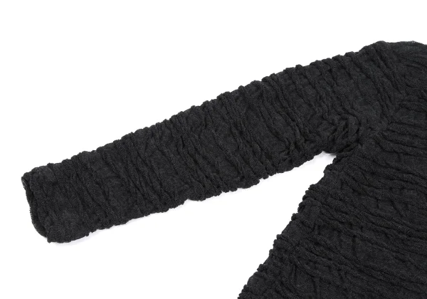 ISSEY MIYAKE PERMANENTE 3D Turtle Neck Knit Sweater K-172679_005