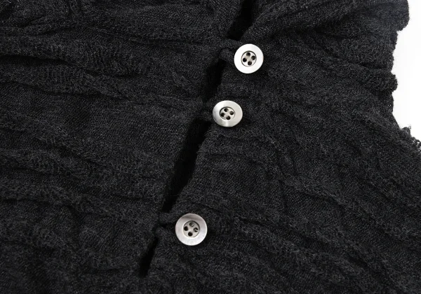 ISSEY MIYAKE PERMANENTE 3D Turtle Neck Knit Sweater K-172679_011