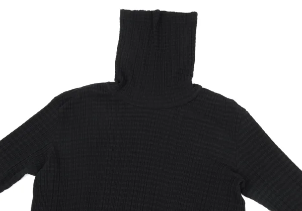 ISSEY MIYAKE PERMANENTE Design Weave Turtleneck T Shirt K-172682_003
