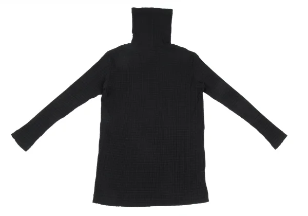 ISSEY MIYAKE PERMANENTE Design Weave Turtleneck T Shirt K-172682_010