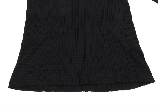 ISSEY MIYAKE PERMANENTE Design Weave T Shirt & Skirt K-172684_006
