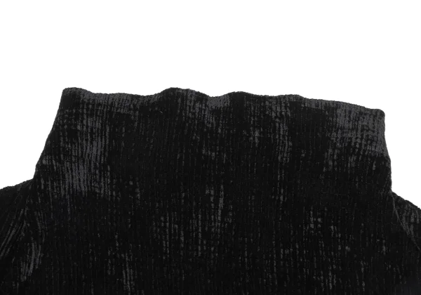ISSEY MIYAKE PERMANENTE Velour Stretch Top K-172685_004