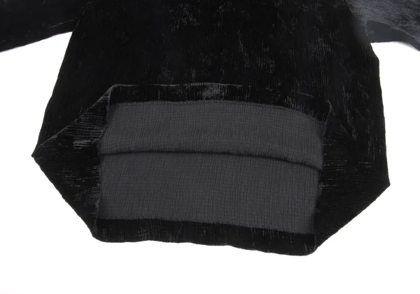 ISSEY MIYAKE PERMANENTE Velour Stretch Top K-172685_008