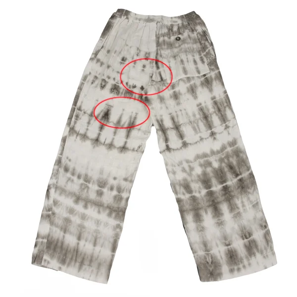 ISSEY MIYAKE PERMANENTE Gradient Print Wide Easy Pants K-172689_010