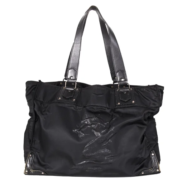 Jean Paul GAULTIER Dragon Emboss Tote Bag K-172695_002