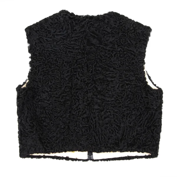 JUNYA WATANABE COMME des GARCONS Sheepskin Fur Zip Vest K-172696_017