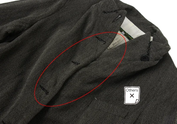 Paul Harnden Wool Striped Jacket K-172697_006