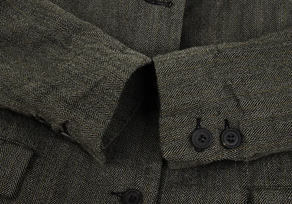 Paul Harnden Wool Striped Jacket K-172697_010