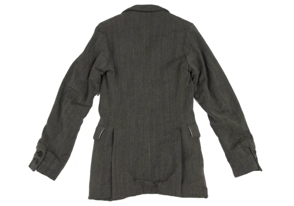 Paul Harnden Wool Striped Jacket K-172697_016