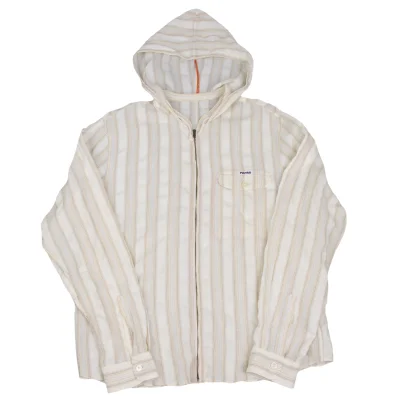Papas Stripe Hooded Shirt