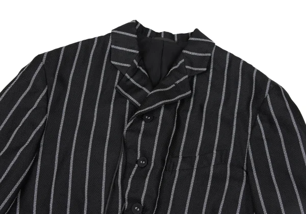COMME des GARCONS HOMME PLUS Poly Cord Design Stripe Jacket K-172702_002