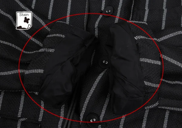 COMME des GARCONS HOMME PLUS Poly Cord Design Stripe Jacket K-172702_008