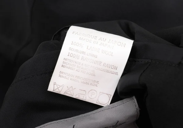 Yohji Yamamoto POUR HOMME Sleeve Embroidery Double Jacket K-172703_018