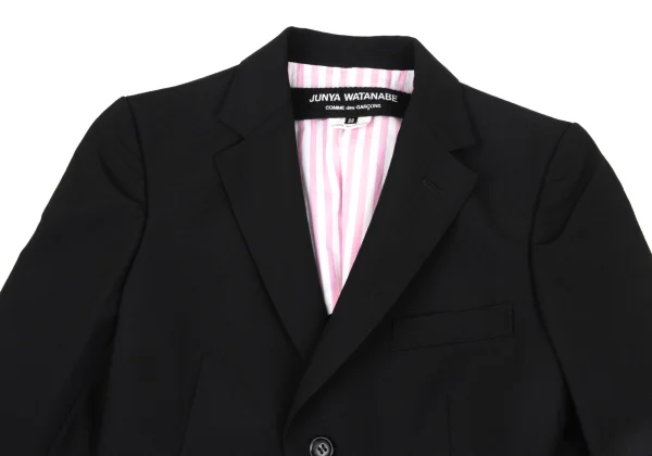 JUNYA WATANABE COMME des GARCONS Striped Lining Wool 2B Jacket K-172704_003