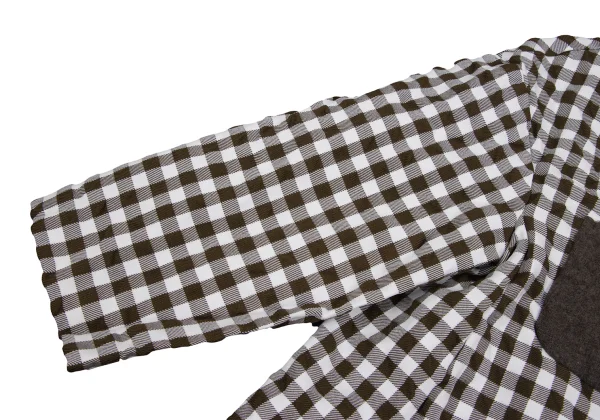 COMME des GARCONS Patch Pocket Gingham Check Jacket K-172706_007